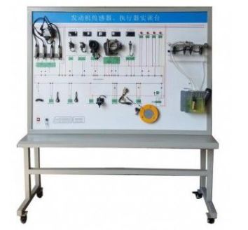 發(fā)動(dòng)機(jī)電控燃油噴射系統(tǒng)示教板