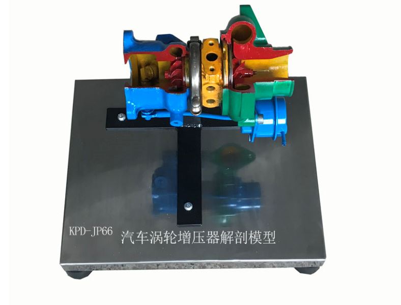 渦輪增壓解剖模型
