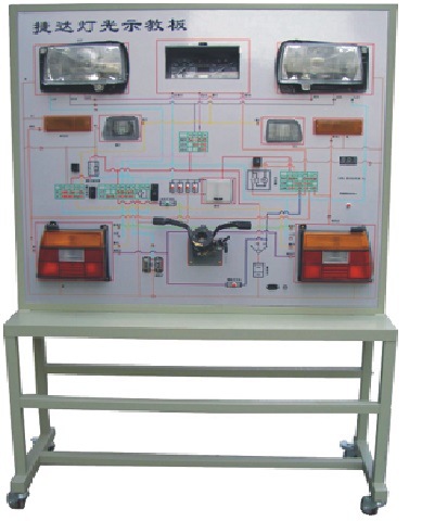 捷達(dá)燈光示教板